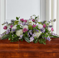 Meadows of Serenity Casket Spray (Rose, Daisy, Hydrangea)