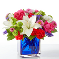 Quality Time Bouquet (Rose, Carnation, Lily)