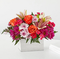Light of My Life Box Bouquet  (Lily, Carnation, Rose, Daisy)