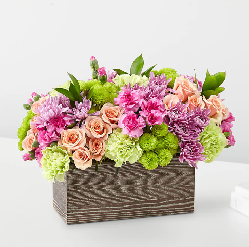 Simple Charm Bouquet (Carnation, Rose, Mums)