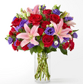 Truly Stunning Bouquet (Roses, Lily, Lisianthus)