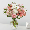 Blush Crush Bouquet (Roses, Mums, Alstro, Greenery)