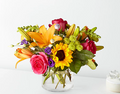 Best Day Bouquet (Sunflower, Lily, Roses)